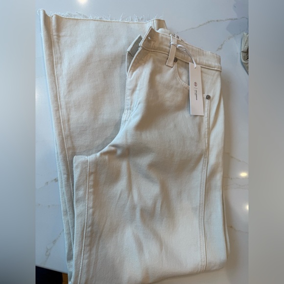 NWT AG Saige wide leg crop, sz 28
27in inseam - Picture 2 of 7